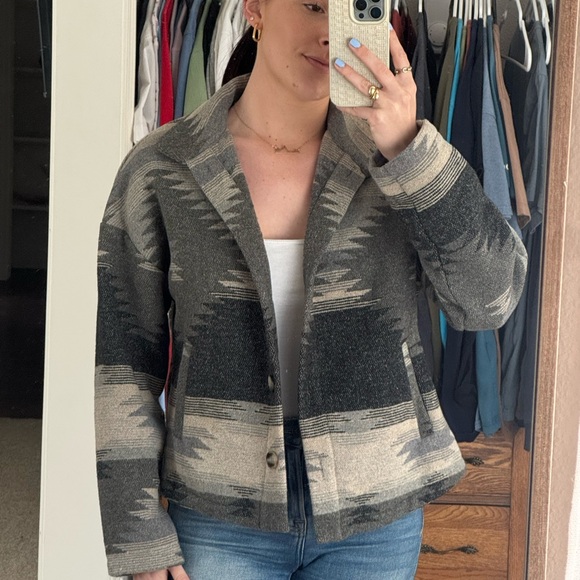 Western-Aztec Jacket - Picture 2 of 3